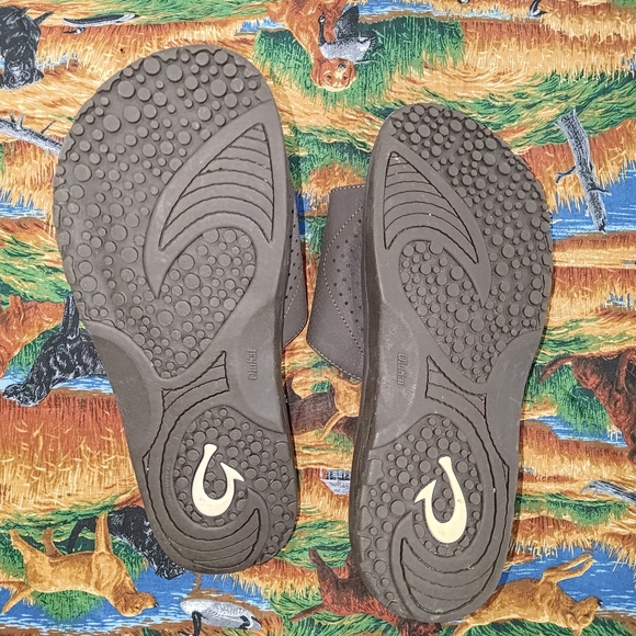 OluKai Men\'s Nalu Slide Sandals US 12 EU 45